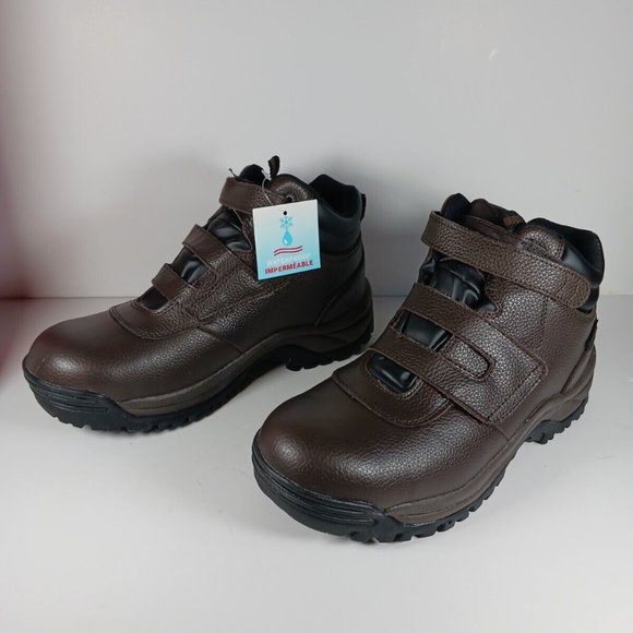 Propet MPRX85BRO Cliff Walker Strap Hiking Mens Boots Ankle Brown Size 9 main image 2